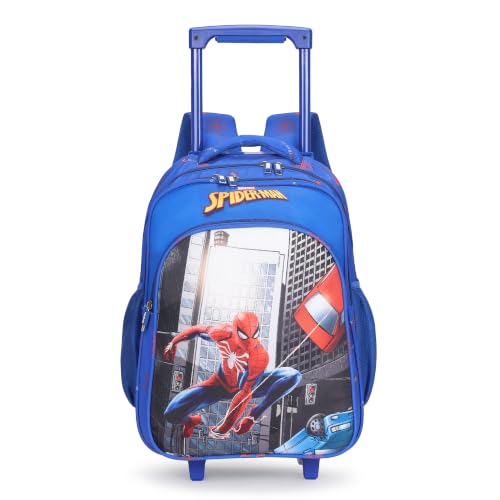 Image of NOVEX Original Kids School Bag with 2 Wheels & Trolley Handle For Easy Travel