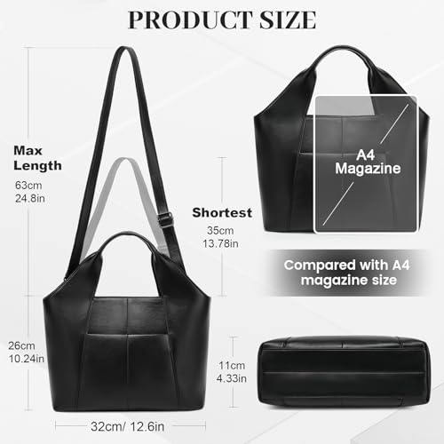 Image of Purses for Women Medium Satchel Handbags Shoulder Hobo Bag