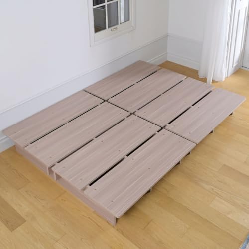 [�R�P] �x�b�h �Z�~�_�u�� �p���ۂ� ���|�����{�b�g�Ή� �|�������₷�� ��140×����195×����21.5cm �t���[���̂� ��� �ω׏d300kg ���[�x�b�h �X�e�[�W�x�b�h ���̂� �ؐ� �g�ݗ��ăV���v�� ���J(�ؖڕ�) SSB-1400SD(MB