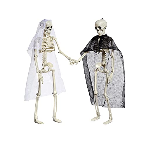 Squelettes de décoration d'halloween pour ornements d'arbre