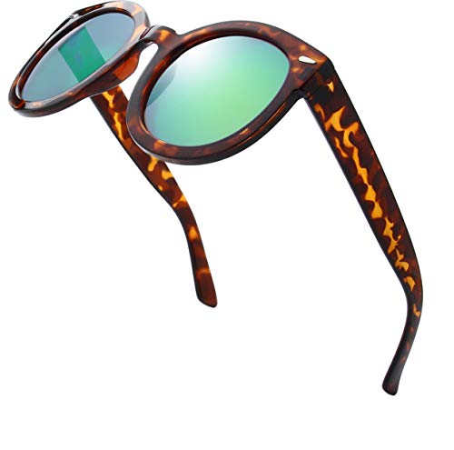 The Fresh Women's Designer Inspired Oversized Round Circle Sunglasses Retro Fashion Style4