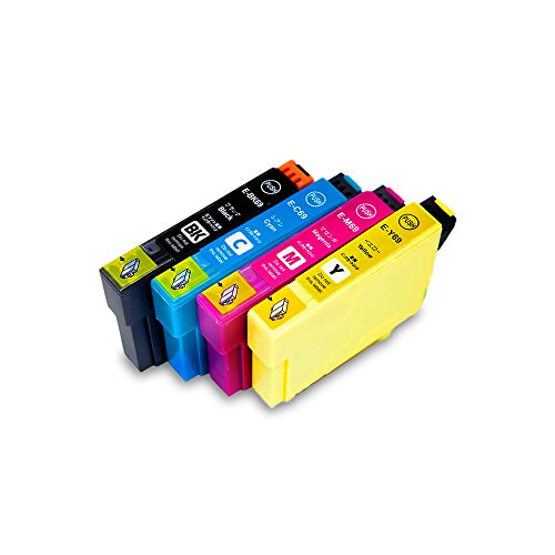 【pomme】 IC4CL69 染料 4色セット エプソン対応 互換インク 残量