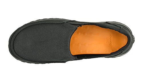 SoftScience The Drift Canvas Men's/Women's Slip On Shoes - True Black, Size M4/W6