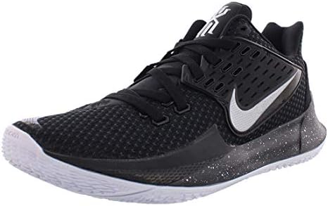 kyrie low black metallic silver