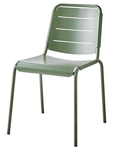 Cane-line® Copenhagen Outdoor City Chairs Set of 2 Olive Green