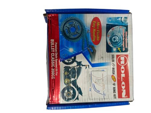 Image of Sprocket Compatible for Bullet 350 cc, Standard /Bullet Chain Sprocket(Heavy Duty /Durable) 100L /16T /38T Size