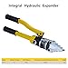 Integral Hydraulic Flange Spreader, Sturdy Alloy Steel Ergonomic Handle for Easy Hydraulic Tools, DIY Flange Separator Fire Fighting Demolition Device Small Expanding Separation Tool