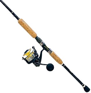 EatMyTackle Blue Marlin Saltwater Spinning Rod and Reel Combo