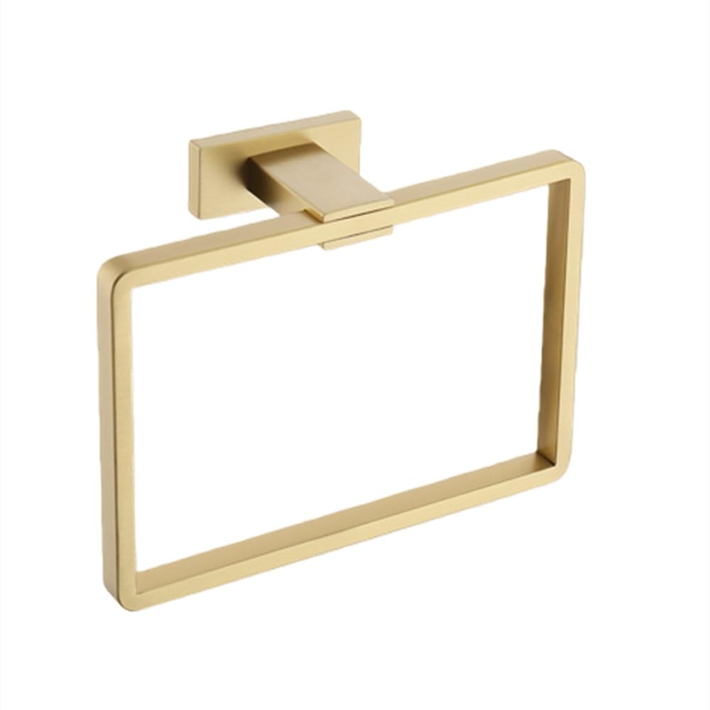 Brushed Gold Bathroom Accessories Set Toilet Brush Holder Toilet Paper Holder Towel Bar Rail Rack Hanger Hook Soap Dish Hardware,towel ring