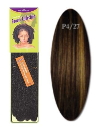 Beauti Collection Synthetic Hair Afro Kinky Bulk - P4/27 Size: 25" 3-Count (Pack of 2)