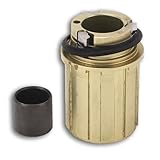 equlup Cuerpo de buje Libre para Bicicletas, 11 velocidades, 15 mm, Cuerpo de buje Libre para Bicicletas, aleación de Aluminio, 2 Orificios, Cuerpo de buje Libre para Bicicletas de