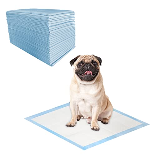 Empapadores Perros Desechables Almohadilla Higiénica de Entrenamiento para Perro, Toallitas para Cachorros Empapadores Perros 60x60 Ultra-Absorbente (40 ud)
