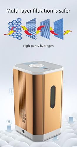 Przenośny inhalator wodorowy, dwuportowy generator gazu Browns dla lepszego snu, do użytku w podróży samochodem domowym