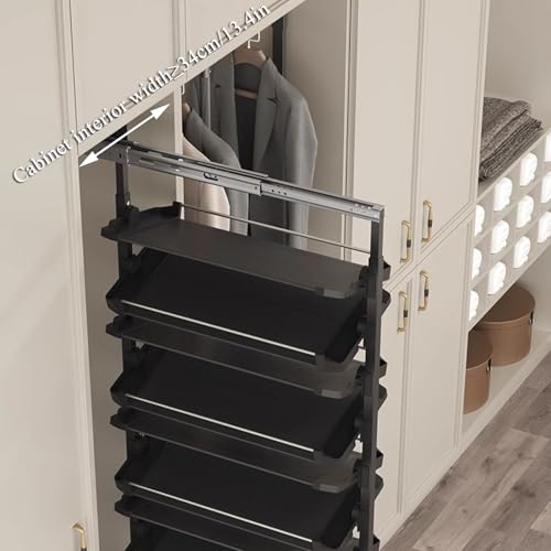 Zapatero extraíble Ajustable, organizador Vertical de Metal para armario, solución de almacenamiento Que ahorra espacio para Zapatos, Perfecto para El hogar y la entrada.