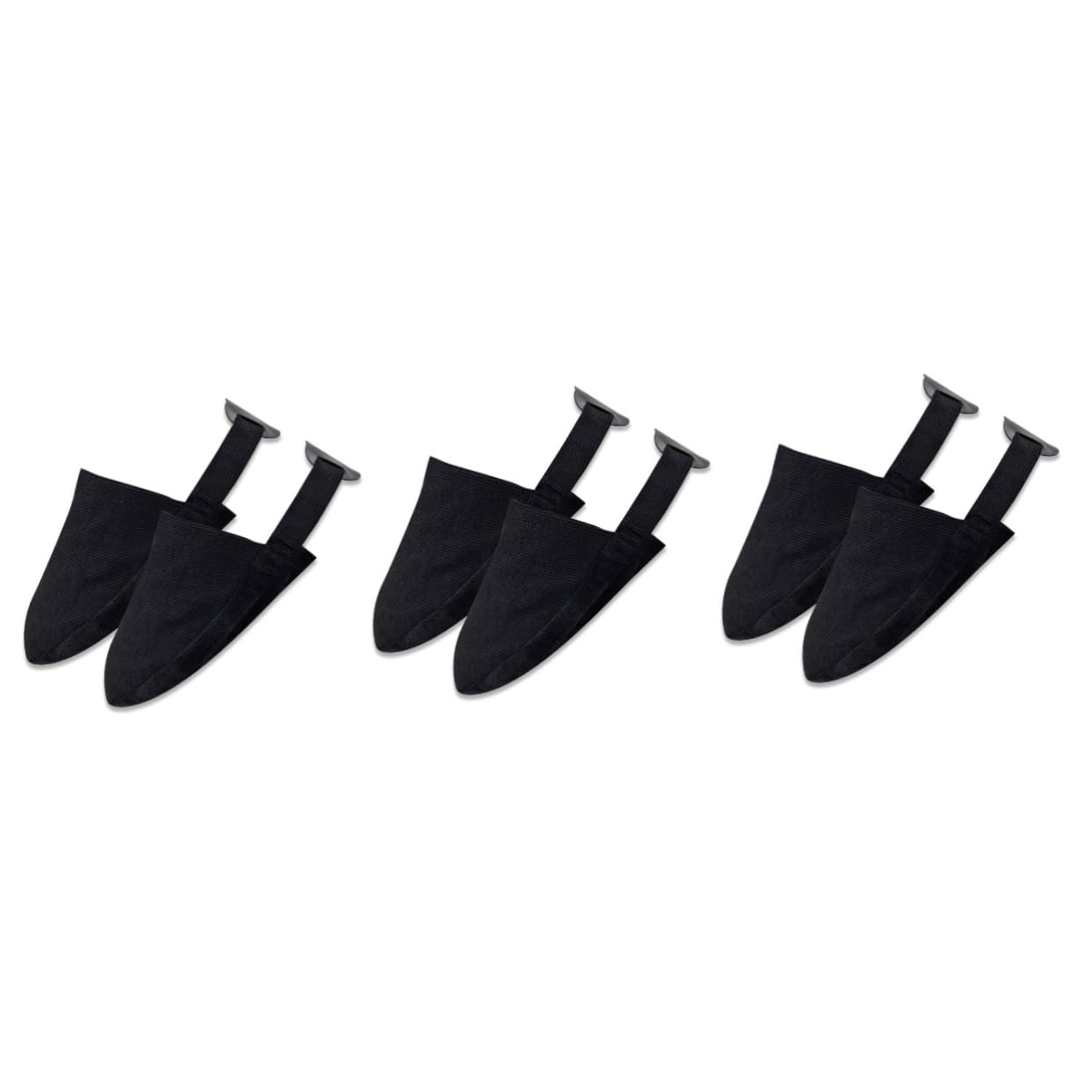 BESPORTBLE 3 Pairs Bowling Grip Sack Shoe Bottom Protector Bowling Shoe Cover Elastic Slider