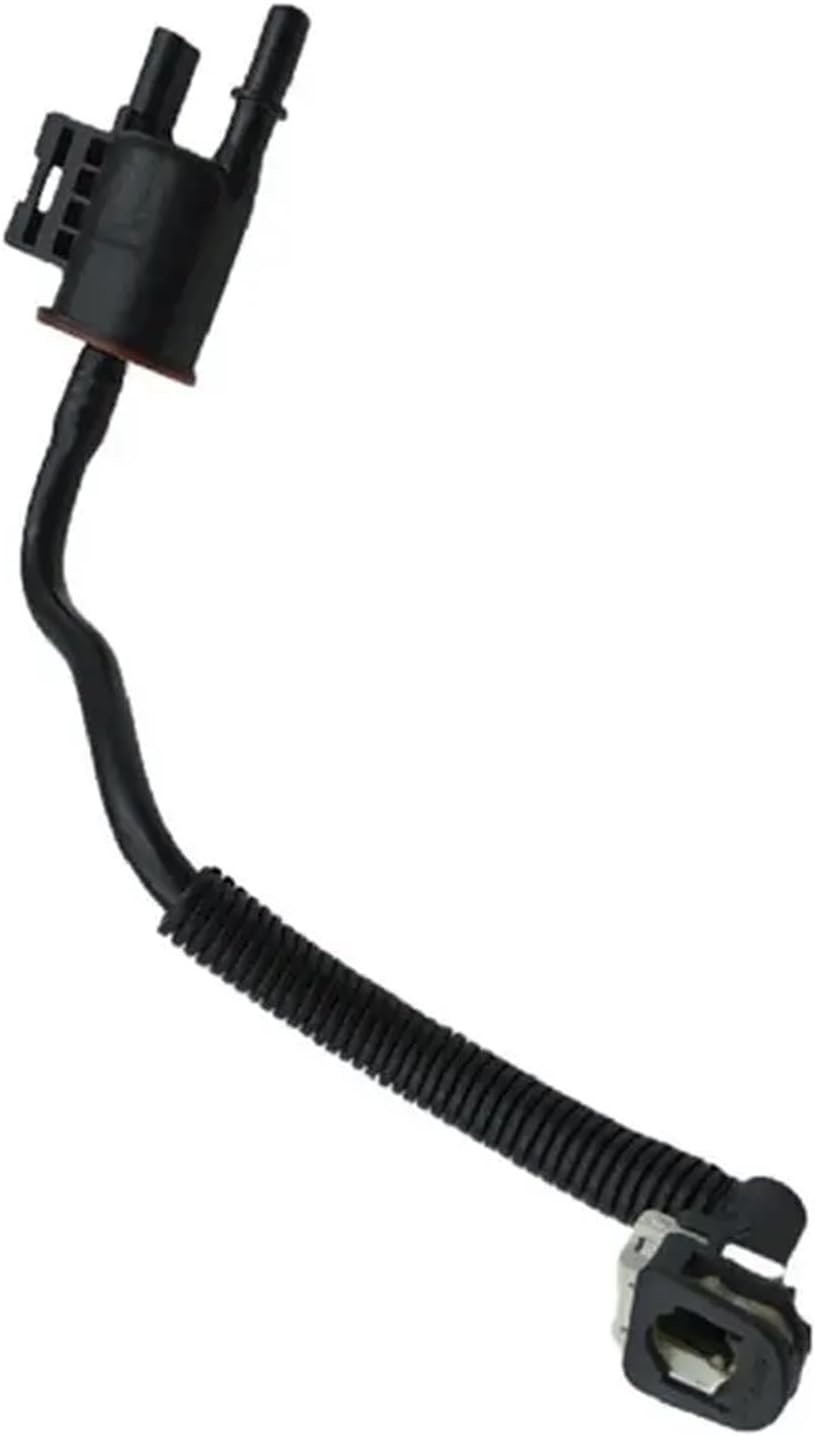 Car Fuel Vapor Carbon Canister Solenoid Valve Tube Hose JR3Z-9G297-A Compatible With Mustang 5.0 2015- JR3C-9D188-BD JR3Z9G297A