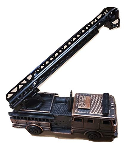Fire Engine Ladder Truck Die Cast Metal Collectible Pencil Sharpener #TOP1