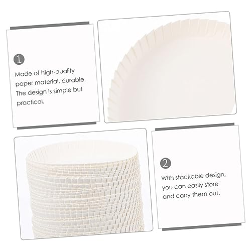 Couvercles papier pour bars et restaurants COLLBATH jetables x200 - 6