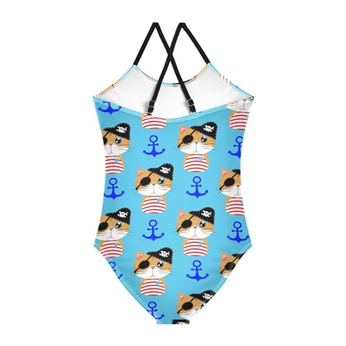 Image of Ollabaky Girls One Piece Swimsuit Bathing Suit Beachwear 3-10T