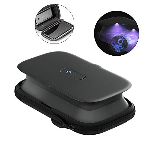 Y & Z UV Phone Sanitizer Portable Disinfection Box Double UV Lamp Sterilizer for Smart Phone Jewelry Watch
