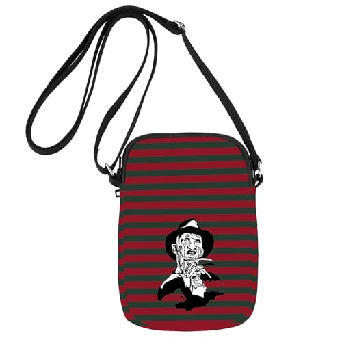 G2TUP Horror Character Crossbody Bag Horror Movie Gifts Series Killer Shoulder Bag Horror Movie Merchandise