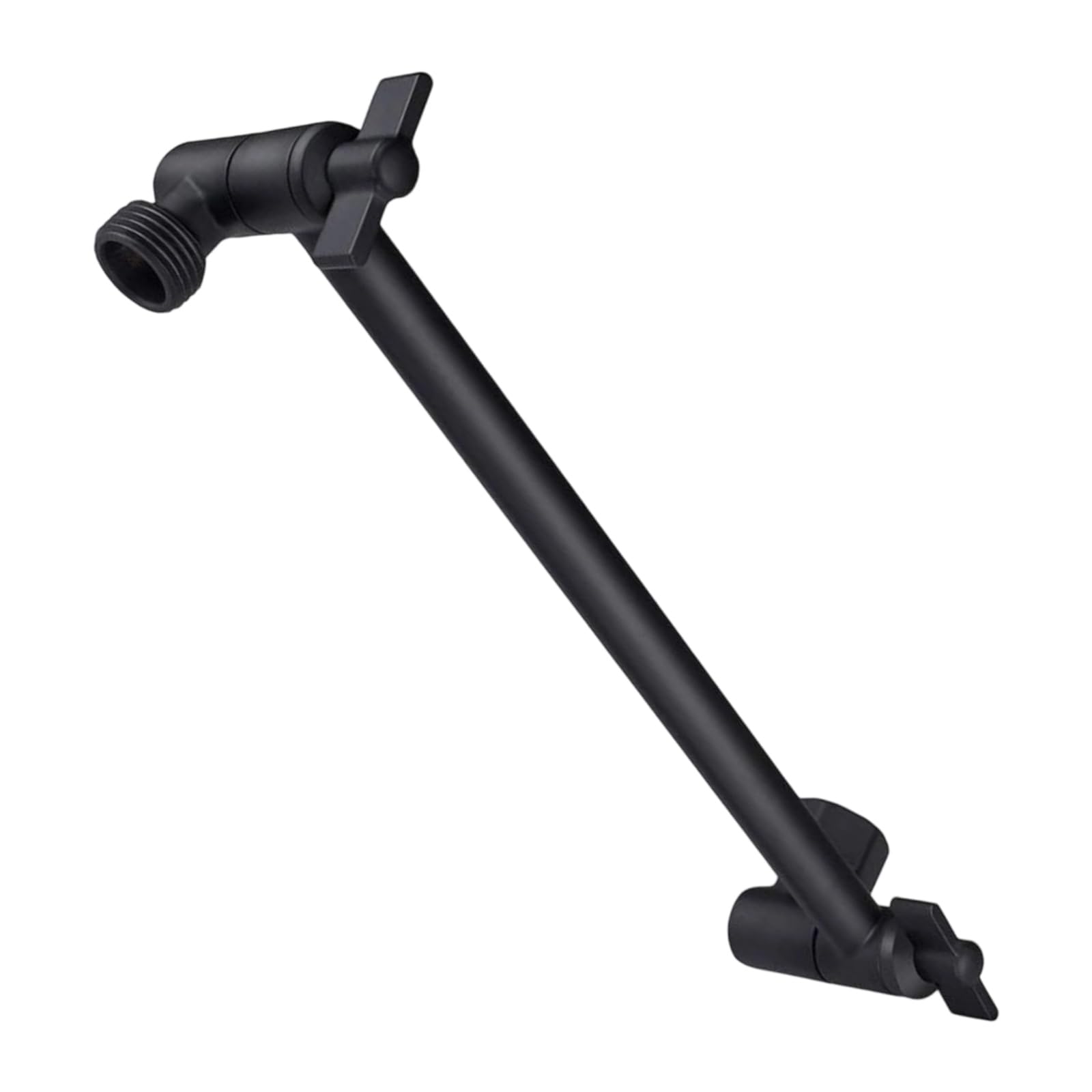 Shower Arm Extender and Bracket, Stainless Steel Extension Rod, with Top Spray, Quick Install Shower Arm Extender for Bathroom Hardware Upgrade