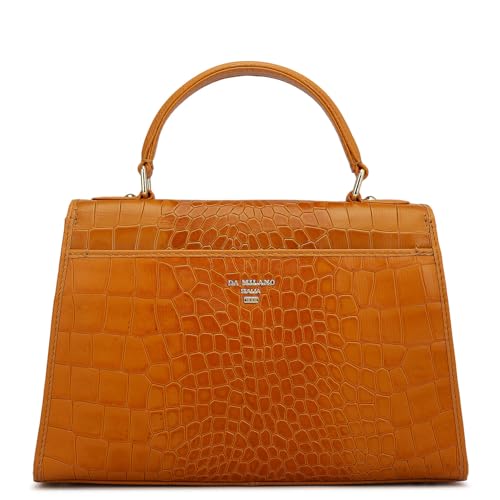 Image of Da Milano Leather Small Satchel