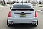 Extreme Online Store for 2014-2019 Cadillac Gen.3 CTS Models | Carbon Package Style ABS Plastic Primer Black Rear Bumper Trunk Lid Wing Spoiler SPOILER-329-ABS