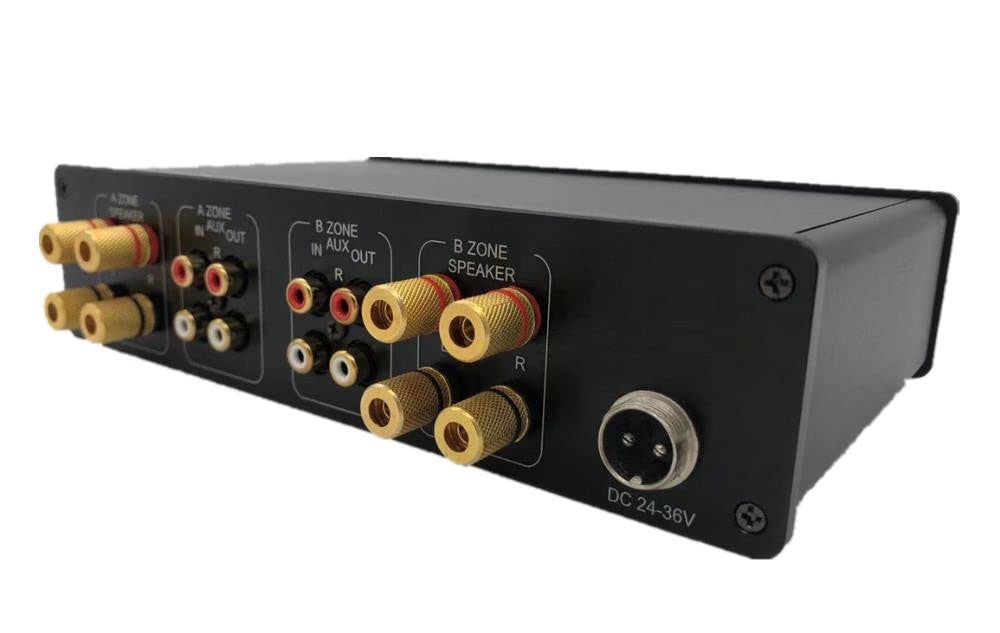 Amazon.co.jp: AMP44 2ゾーン 4チャンネル 4 * 100W アンプ 独立した
