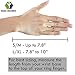 MARS WELLNESS Boxer Fracture Splint - 4th or 5th Metacarpal Splint Hand and Finger Brace - Broken Fingers, Wrist, Pinky and Hand Immobilizer - Small/Medium