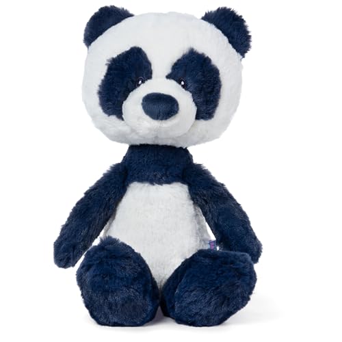 GUND Baby, Lil’ Luvs Collection Cooper Panda Plush Stuffed Animal, Navy Blue and White, 12”