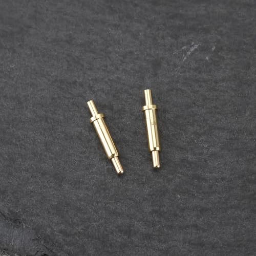 Be In Your Mind 100 Stück 9,5 mm Stromprüfspitzen, Pogo-Pins, Steckverbinder, 24 V Gleichstrom, 1,5 A, für Mobiltelefone, Kommunikation, Automobil