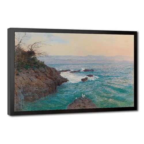 Affiche toile Nervi Alfred Zoff 61x91 cm pour salon