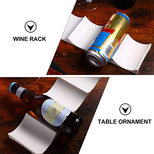 Soporte para Botellas de Vino Estilo Europeo Hemoton 4 piezas miniatura 6