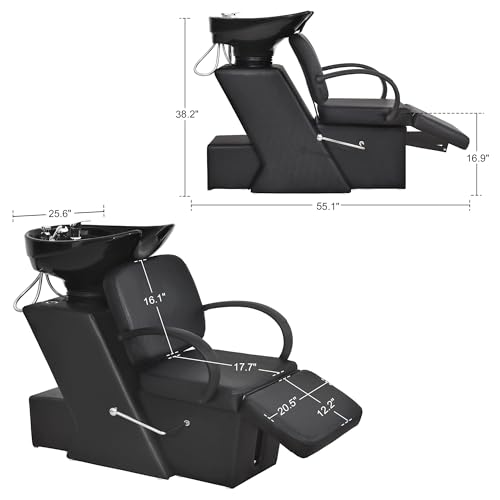 BarberPub-Ceramic-Bowl-Shampoo-Chair-Adjustable-Backwash-Sink-Barber-Chair-for-Salon-Beauty-Spa-TattooUnit-Station-9051