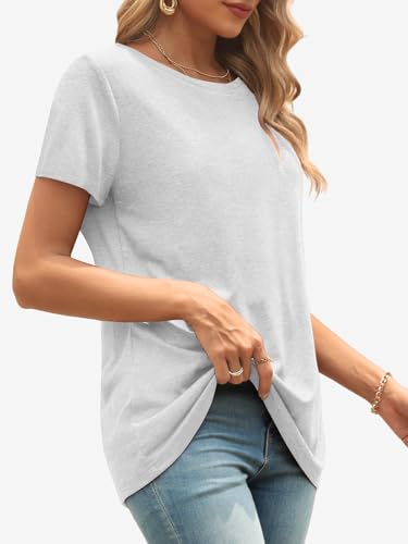 athmile womens t shirt summer tops short sleeve fashion school teachers clothes 2025 spring beach vacation trendy