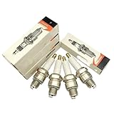 2 4PCS INT HS-B7 Two Stroke Outboard Yacht Spark Plug Compatible For W7BC BR7HIX IWF22 W22FPU10
