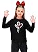 Remimi Valentines Hearts Sweatshirt For Girls Boys Fashion Love Balloon Printed Photographic Shirts Black 11-12 Years