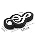 CHUYI Novelty and Cute Music Note Shape Design 32GB USB 2.0 Flash Drive Pen Drive Memory Stick Storage Cool Thumb Drive U Disk Gift (Black-1 Pack)