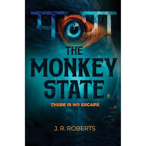 The Monkey State Audiolibro Por J. R. Roberts arte de portada