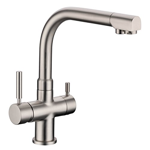 Preisvergleich Produktbild Armatur 3 Wege Denali Nickel gebürstet