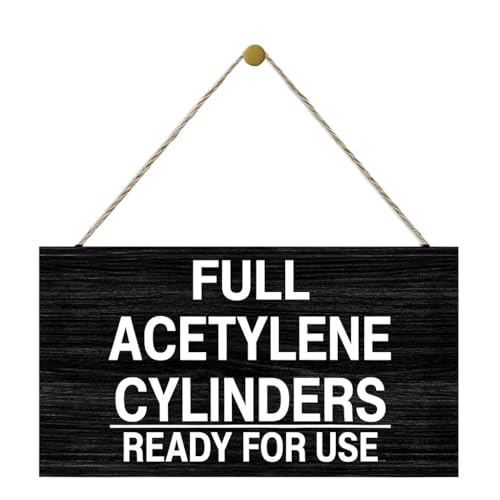 Full Acetylene Cylinders 12x6 Inches Ready for Use Welding Cutting Gas Cylinder High Pressure Steel Container