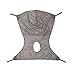 Invacare Premier Comfort Full Body Sling with Commode Opening for Patient Lifts, 550 lb. Weight Capacity, Net Fabric, X-Large, 2451100