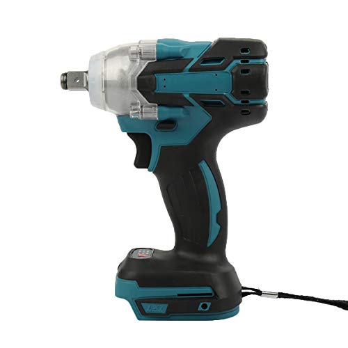 Lowest Price 18V 1/2 Inch Cordless Impact Driver 520N.m High Torque 1/2 Impact Wrench Brushless Drill Impact Driver Adjustable Speed Cordless Impact Wrench Compatible with 18V Battery (Not Included)