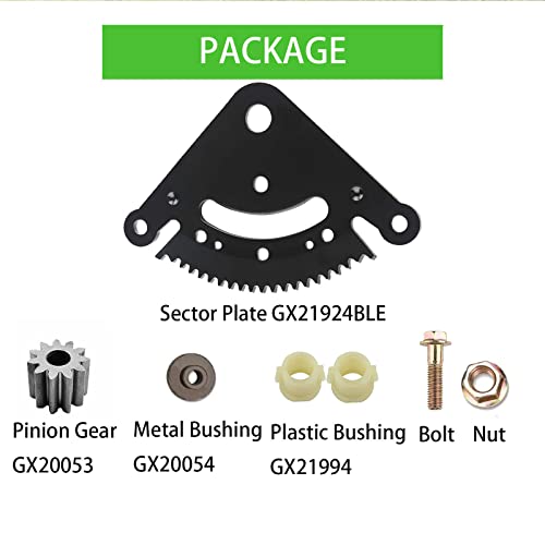Czsmbt 19 Zähne Lenkung Sektor Ritzel Getriebe Umbau Kit Ersatz für John Deere 102 105 107S 115 125 135 145 155C 190C 92H Serie… – Ansicht 6