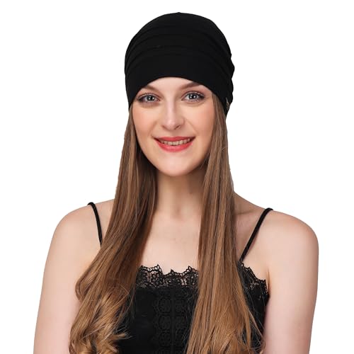 Image of Woolen Caps /Hat for Women & Mens | Printed Soft Knot Woollen Knitted Warm Head Wrap Ear Winter Woolen Beanie | Inside Thick Soft Slouch & Keeps You Warm