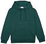 BETTERCHIC Men's Hooded Sweatshirt Long Sleeve Soft Brushed Fleece Hoody Classic Drawstring Pullover