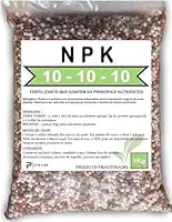 Adubo Fertilizante NPK 10.10.10 Fracionado Hortaliças Flores Suculentas Rosas do Deserto Jardins (500, Gramas)
