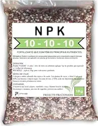 Adubo Fertilizante NPK 10.10.10 Fracionado Hortaliças Flores Suculentas Rosas do Deserto Jardins (500, Gramas)