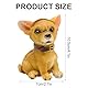 Fahibin Brillenhalter Tier, Doggie Animal Stand Brillenhalter,Brillenständer Brillenhalter Hund,Brillenhalter Ornament,für dekorativen Schreibtisch/Zuhause/Büro